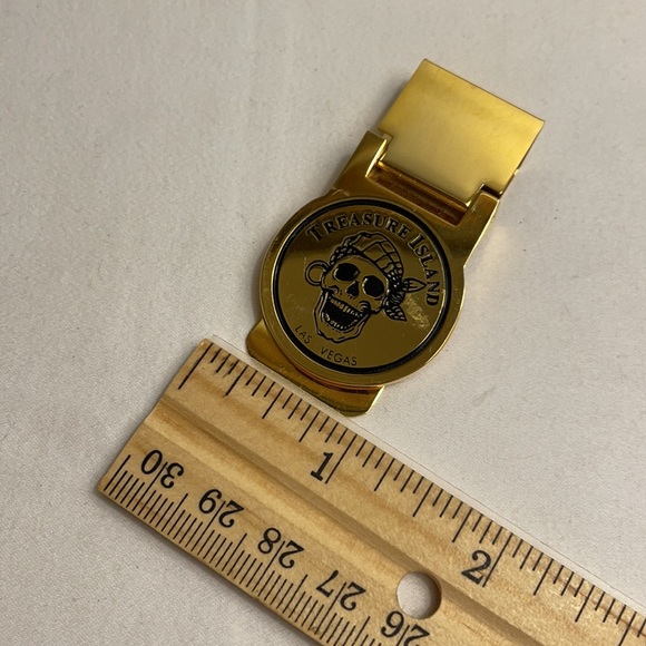 Vintage 90’s Money Clip- Treasure Island Las Vegas - Picture 8 of 8
